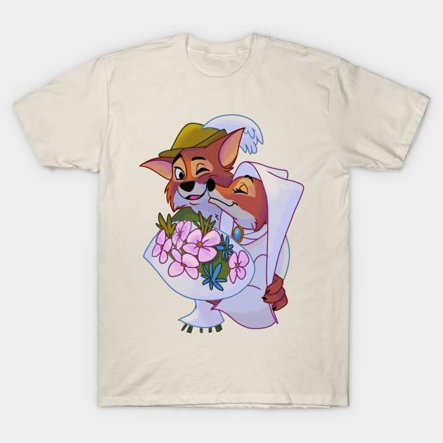 Robin Hood & Maid Marian T-Shirt by SophieScruggs